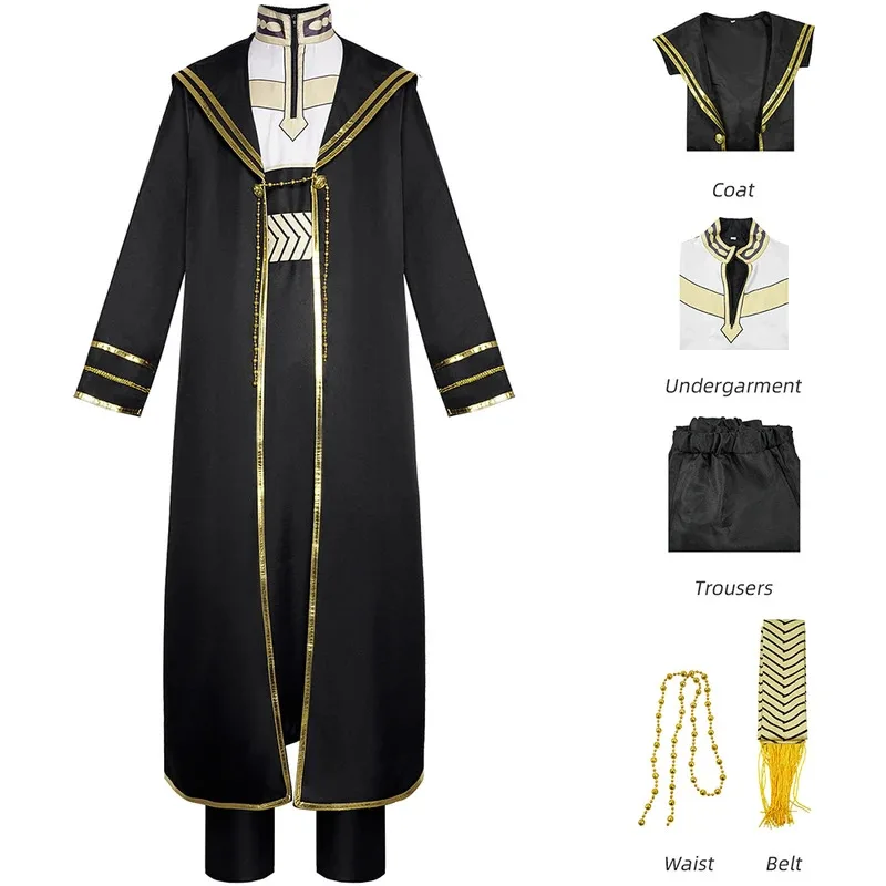 애니메이션 프리렌 비욘드 저니 엔드 헤이터 코스프레 의상 가발 만화 유니폼 할로윈 의상 남성 여성용;3'v,6.h;8'