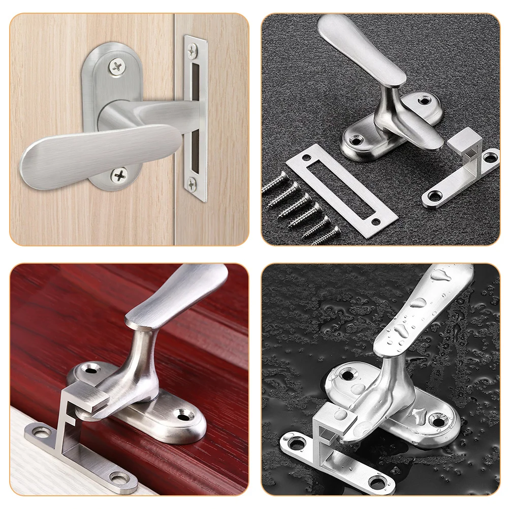 

Stainless Steel Door Latch Heavy Duty Bolt Lock for Interior Door Privacy Security Bolt Lock Latch Locks for Doors Inside