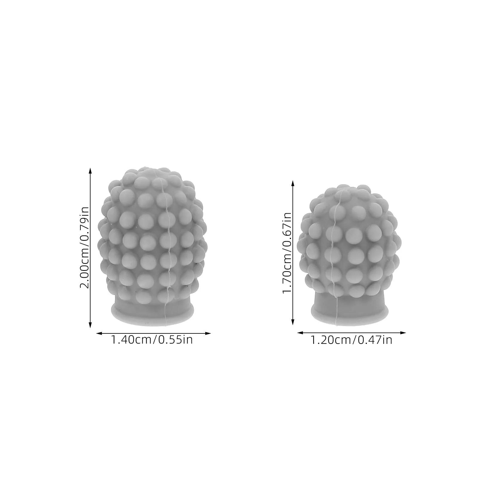 4 قطعة حماية عصا الطبل سيليكون نصائح الحد من الضوضاء الطبل كتم ممارسة الملحقات قبعات الآلات الموسيقية