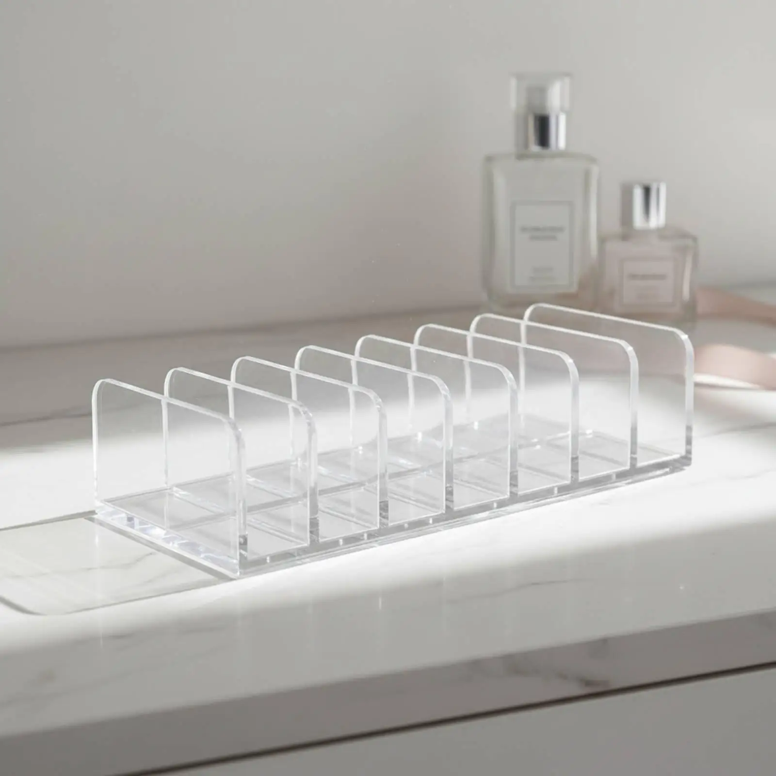 Multifunctional vanity storage box, tube organizer, easy to clean
