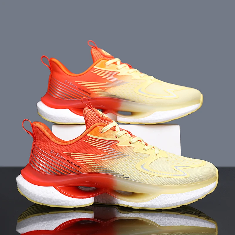 

Лидер продаж 2025 года, спортивная обувь со сбалансированной амортизацией, летние дышащие универсальные кроссовки с сеткой, размеры для пар 36-45