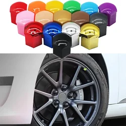 Car Wheel Cover Hub Nut Bolt Covers cap Wheel Tire Cap Tire Dust-proof Decorative Cap Exterior Accessories 20Pcs 17/19/21mm