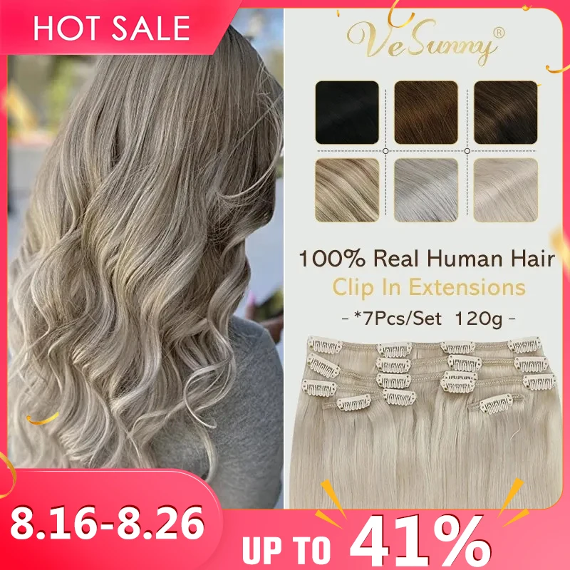 #47 Most Popular Clip-In Human Hair Extensions