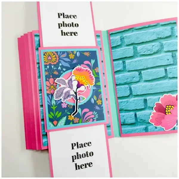 2023 Photo Peekaboo Small Album Bohemian Days Collection Cutting Dies Scrapbooking Accessories Frame Card Craft