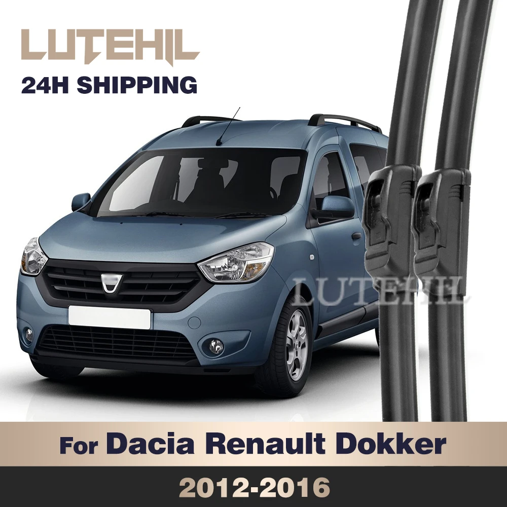 

Для Dacia Renault Dokker 2012-2016 2013 2014 2015: передние щетки стеклоочистителя (22+16 дюймов)