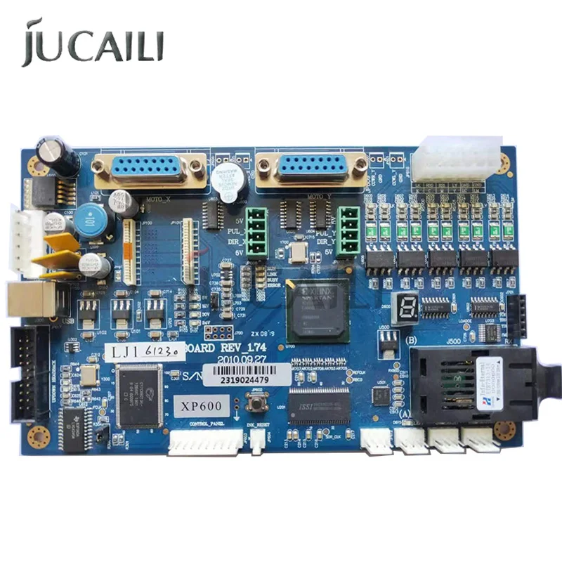 Jucaili Hoson USB Double Dual Head Main Mother Board for Epson XP600/DX5 printhead for Xuli Allwin Human eco solvent printer