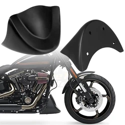 Motorcycle Front Chin Spoiler Lower Air Dam Fairing Cover For Harley Dyna Fat Bob Wide Glide FXD 2006-2017