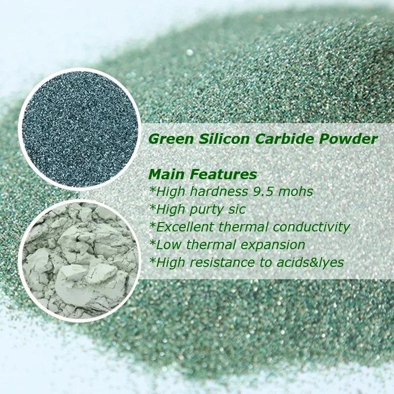 500g Grit60~1200 Green Carborundum Grinding Abrasive Powder With Vibration Tumbler Machine for Jadeite Jade Agate Polishing