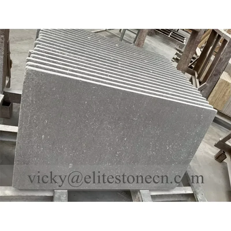 Honed Tumbled Cinderella Grey Marble Stone Decorative Crazy Paving Outdoor Flooring Tiles