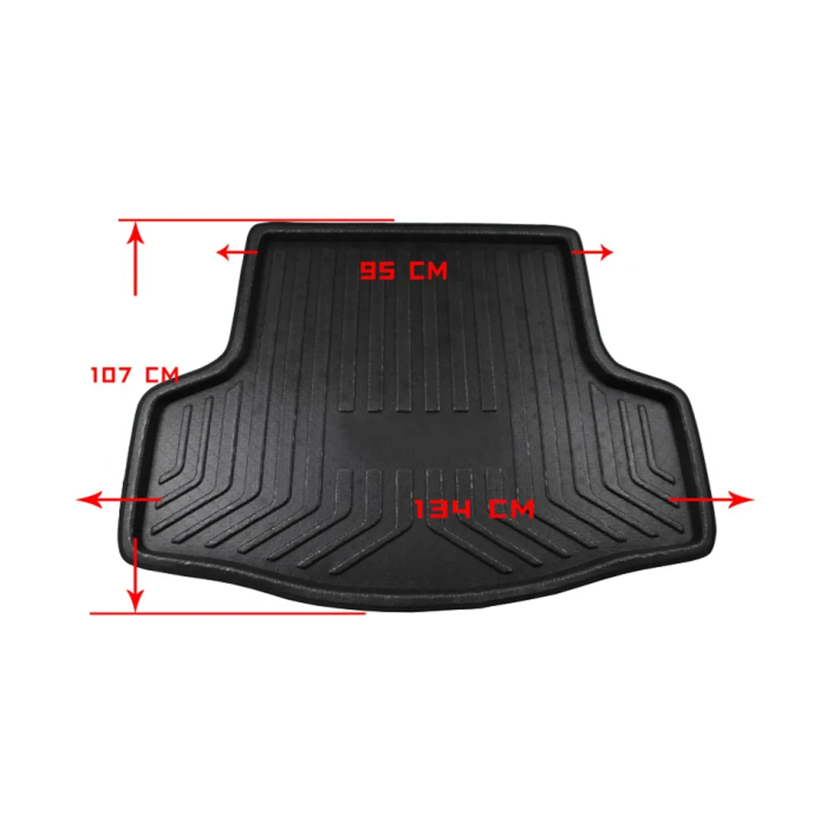 Car Floor Mat Carpet For Nissan Versa Almera Sunny Latio Sedan 2012-2018 Rear Trunk Anti-mud Cover