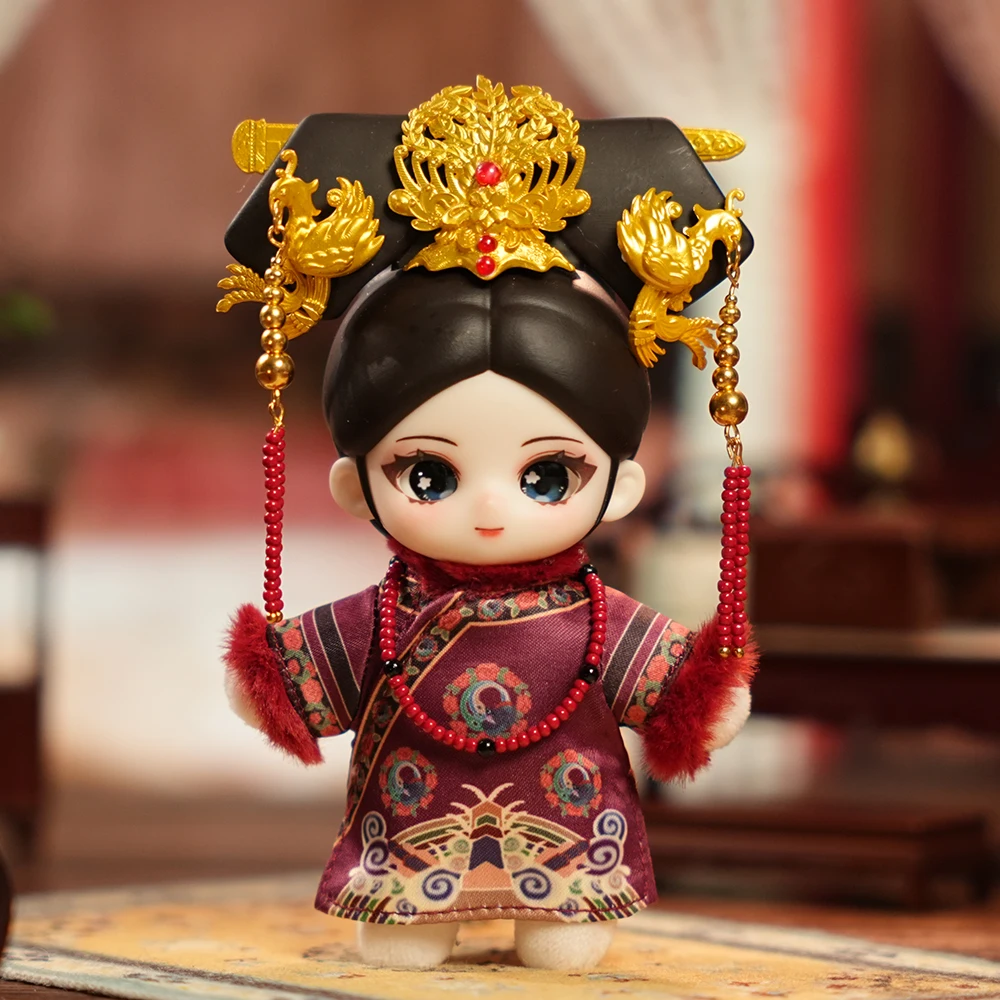 

Maytree Dumia Plush Doll Cute Palace Dumia Traditional-Style Bag Charm Plush Toy Surprise Gift Decorative Series