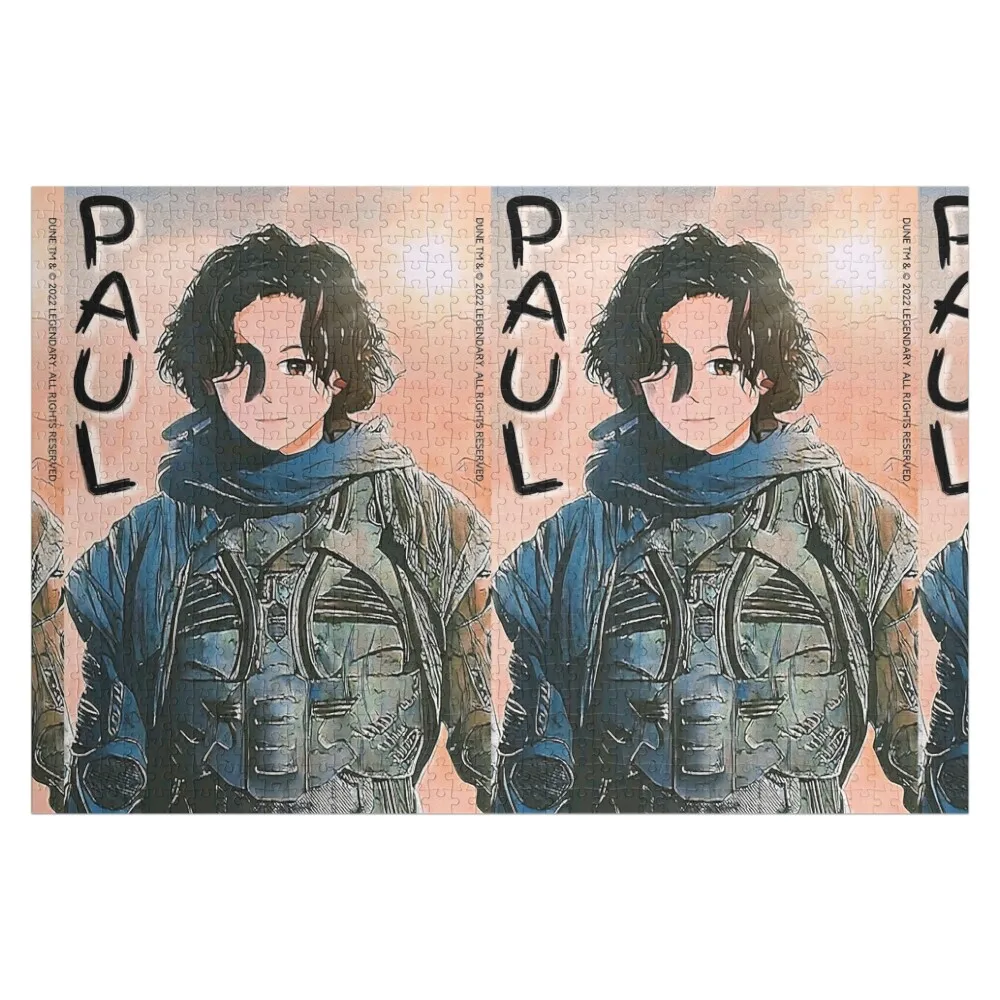 

Paul Atreides Fan Art. Dune. Dune Fan Art. Jigsaw Puzzle Wood Name Personalised Puzzle