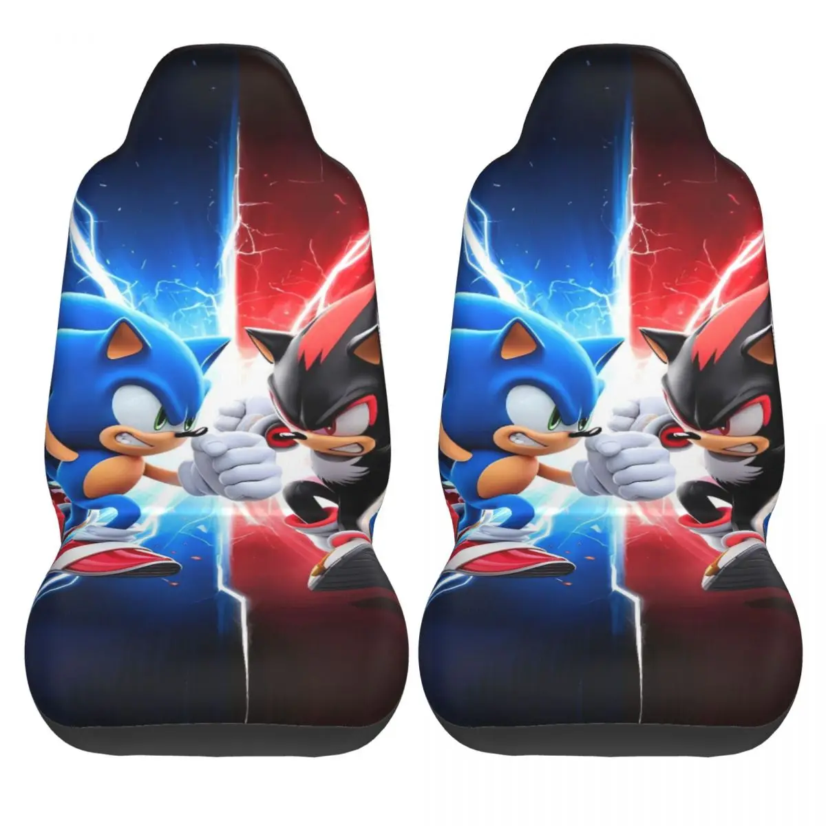 

Sonices The H-Hedgehogs Car Seat Covers Polyester Safety Auto Seat Covers 2 Pcs Cool Truck Cover