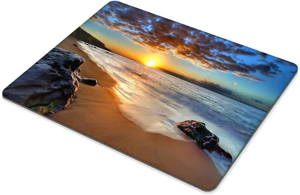 Beach Sunset Mouse pad Customized Mousepad Non-Slip Rubber Base Mouse Pads for Computers Laptop Office Accessories Mouse pad