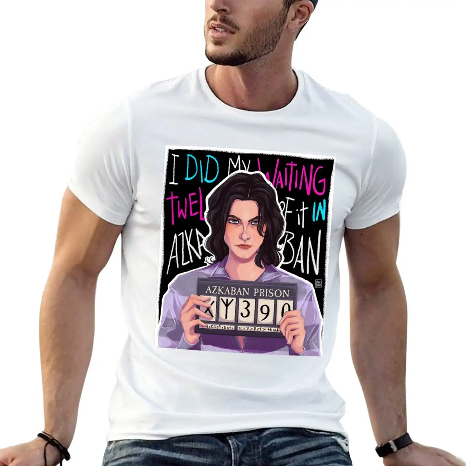 

padfoot :( T-Shirt man t shirt heavy cotton funny t shirts dark humor T-Shirt