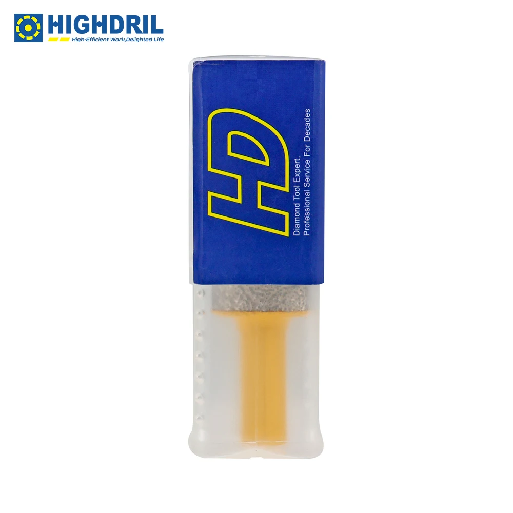 HIGHDRIL 1pc Dia 20/25/35mm Diamond Chamfering Milling Bits with Hex Shank Grinding For Porcelain Tile Ceramic Marble Granite