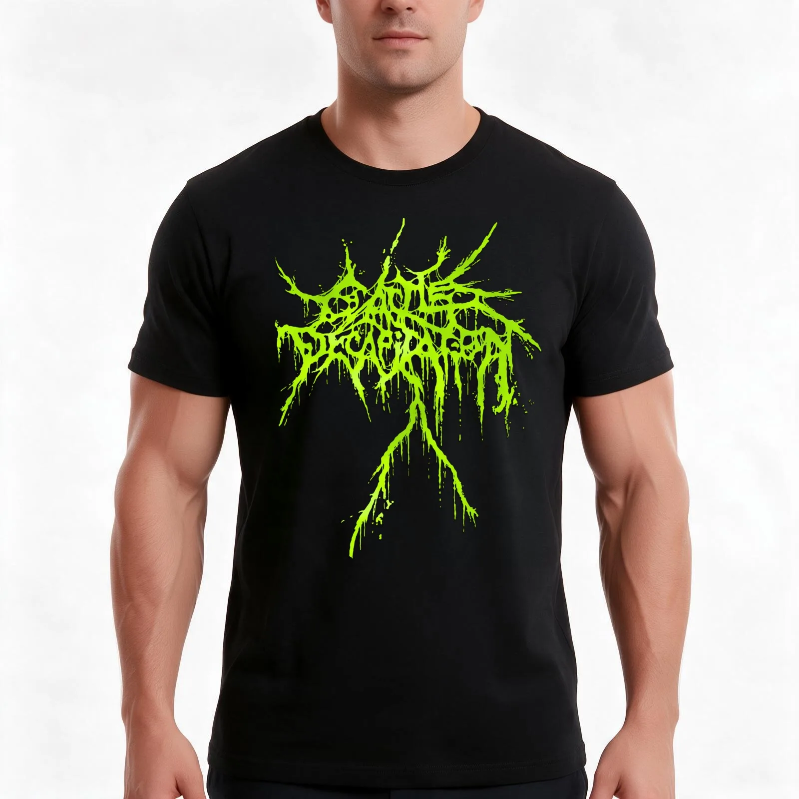 CATTLE DECAPITATION Logo Art T-Shirt Summer Casual Cotton Tee Oversized Streetwear Tops Vintage Graphic Print 100% Cotton