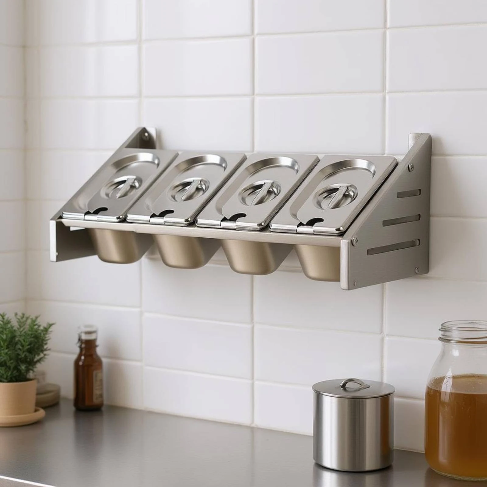 portaspezie-da-parete-in-acciaio-inox-spazzolato-argento-sistema-di-stoccaggio-con-coperchi-a-cerniera-per-piano-di-lavoro