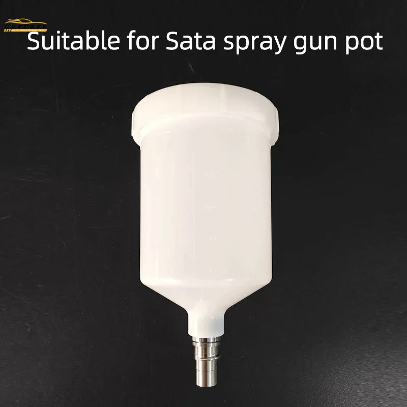 

Applicable To SATA Spray Gun Spray Paint Tool Accessories Plastic Material 600Ml Quick Removal Screw Seal Wthout Paint Leakage