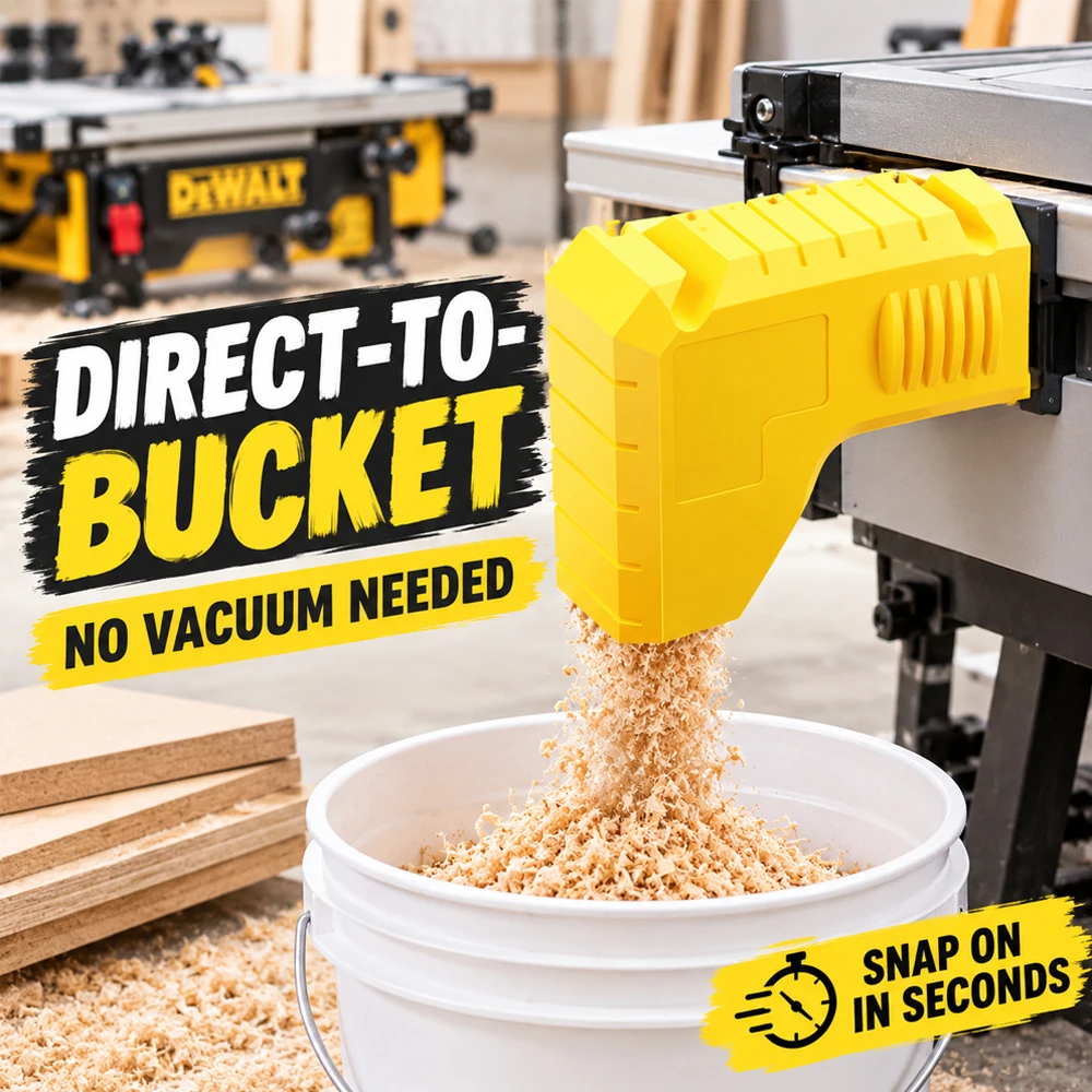 Woodworking Dust Collection - Table Saw Dust Collection Adapter Direct