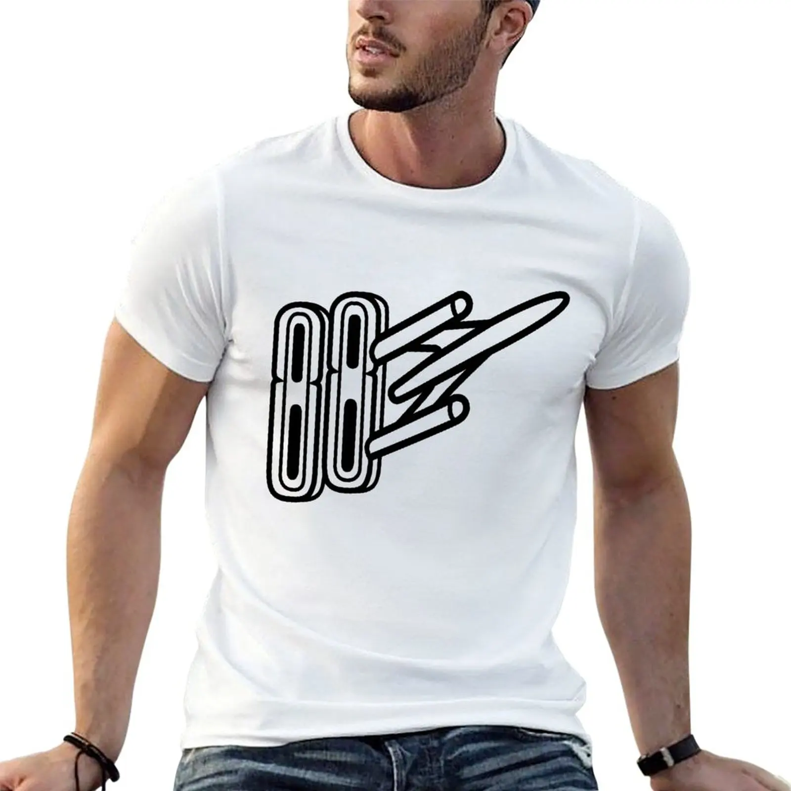 Oldsmobile Rocket 88 Badge T-Shirt summer clothes kawaii clothes heavyweight t shirts for men