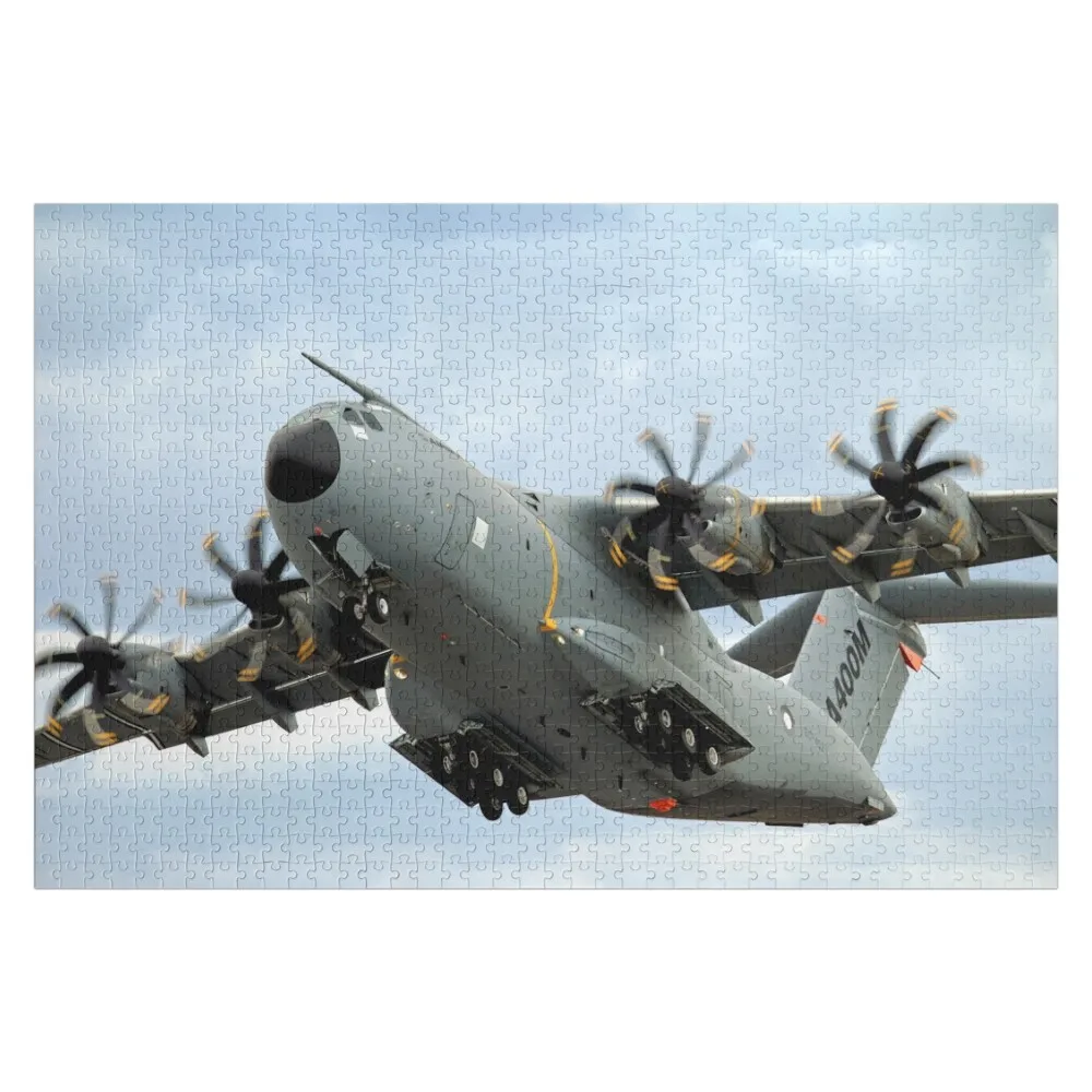

Airbus Military A400M Demonstrator EC-402 Aircraft Jigsaw Puzzle Jigsaw For Kids Personalized Toys Puzzle