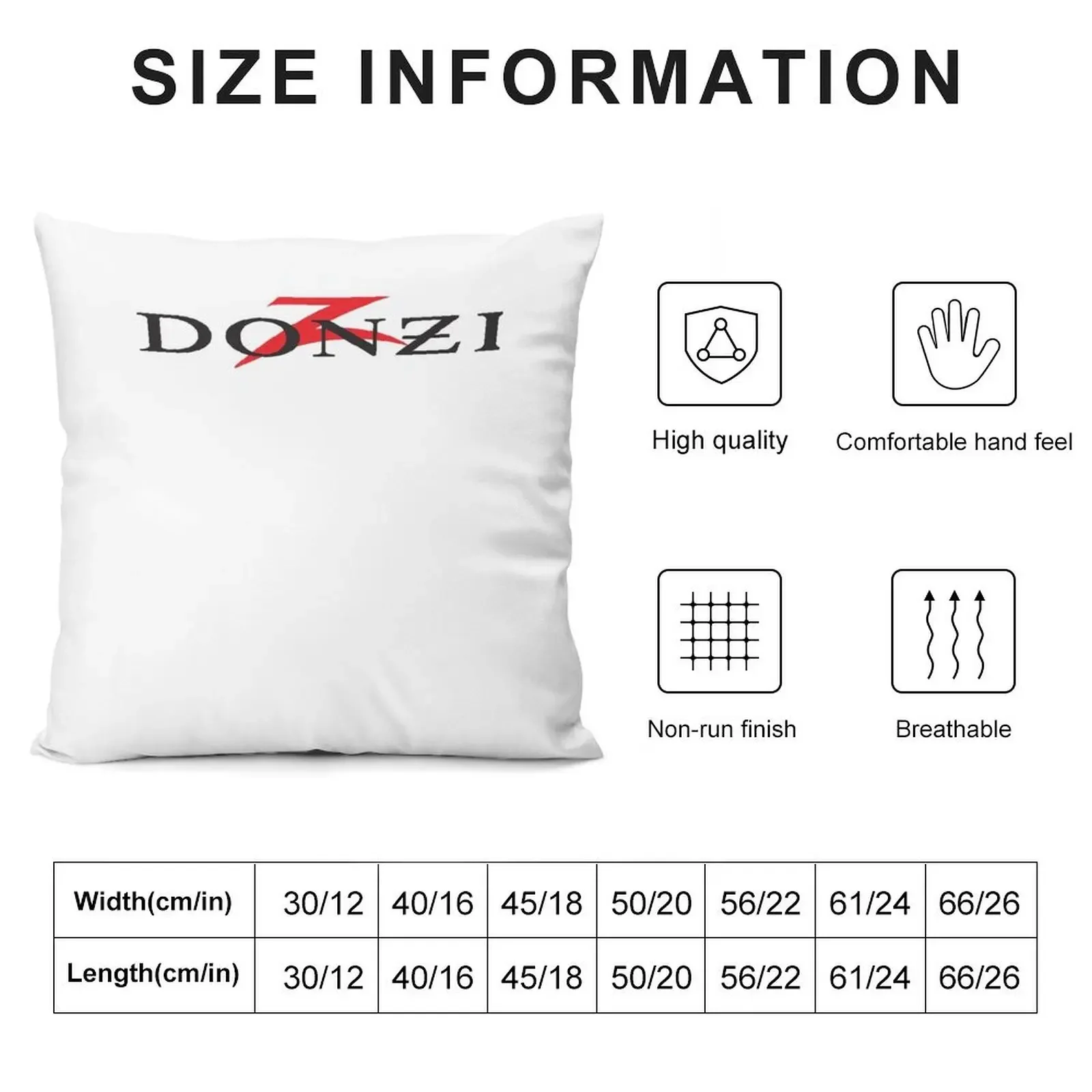 Donzi Marine Throw Pillow Christmas Pillows Pillow Covers Decorative Room decorating items pillow