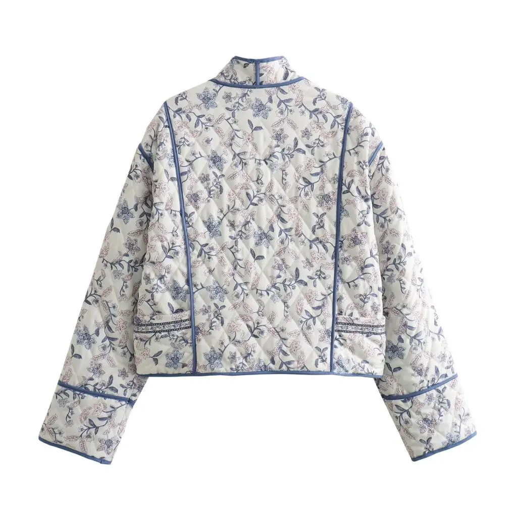 

Women's Cotton-Padded Jacket Spring Loose Fit European American Style Trade Small Batch Outerwear