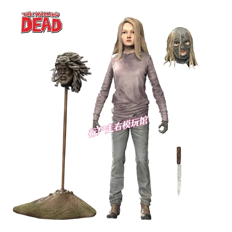 [Inventory] Genuine Comics Walking Dead LYDIA 4.5inche1/12 Action Figures Original Model Toy Collection Gift