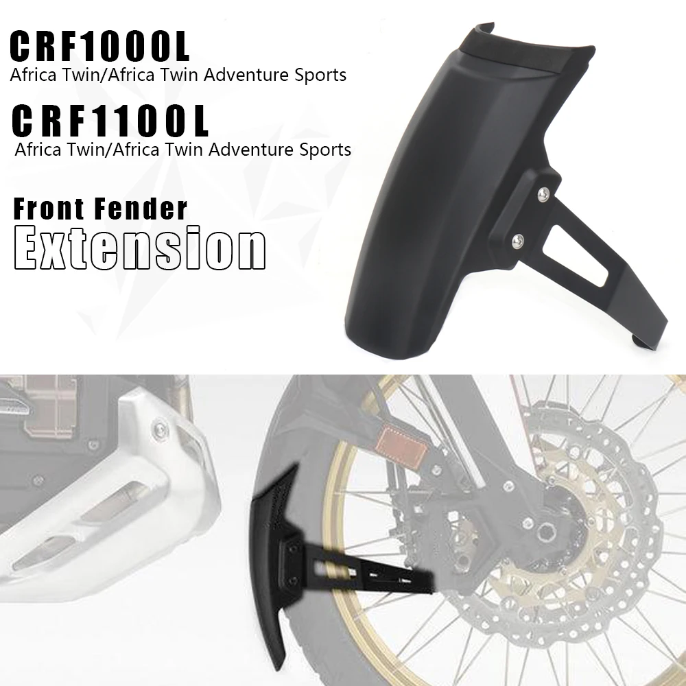 

Motorcycle Front Fender Mudguard Guard For Honda CRF1100L CRF 1100 Africa Twin Adventure Sports 2020-2023 CRF1000L AFRICA TWIN