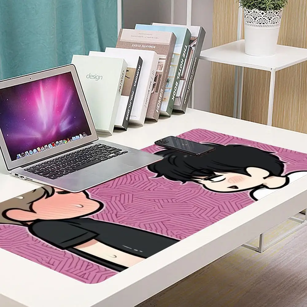 Fashion BJ Alex Luxury Cute Mouse Pad Large Anime Desk Mat Luxury Desktop Cartoon Gaming Gamer Keyboard Office Computer Cushion