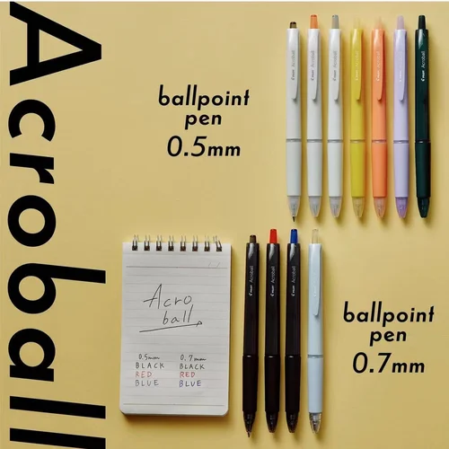 Imagen 2 del producto Bolígrafo Acroball de 1color, 4 + 1, lápiz mecánico multifuncional, escritura suave, suministros de papelería japonesa, 1 unidad
