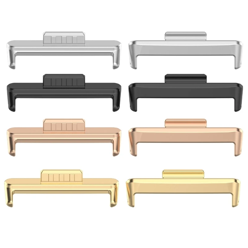 อะแดปเตอร์เชื่อมต่อสายนาฬิกา2ชิ้นข้อต่อโลหะสำหรับเปลี่ยนสำหรับนาฬิกา Huawei ขนาดพอดีสร้อยข้อมือ3ชิ้น