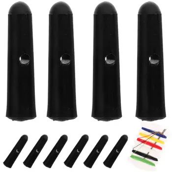 10 ks černých plastových korálků na ocas, 3 2mm náhradní hroty, díly pro deštníky, příslušenství, kostěné skládací deštníky, opravy 10 nejlepší prodej tipy na deštníky - №7