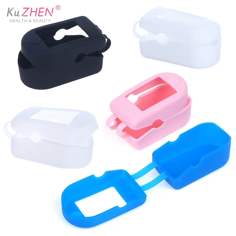 1PC Silicone Storage Bag Finger Clip Oximeter Protective Case Medical Oximeter Protective Holder Finger Pulse Protective Bracket