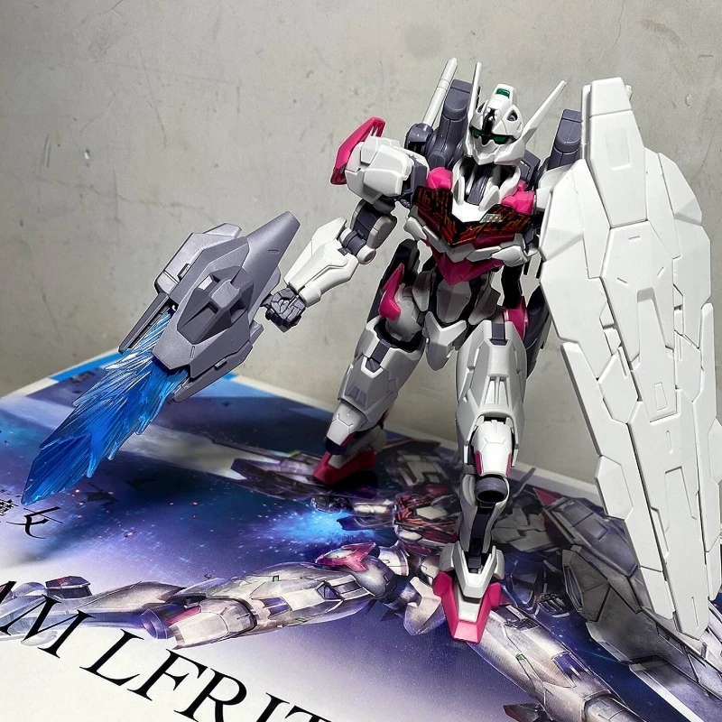 Oryginalny model plastikowy Gundam Lfrith Mobile Suit Gundam: The Witch From Mercury Prequel w skali 1/144 firmy Bandai, dostępny od ręki.