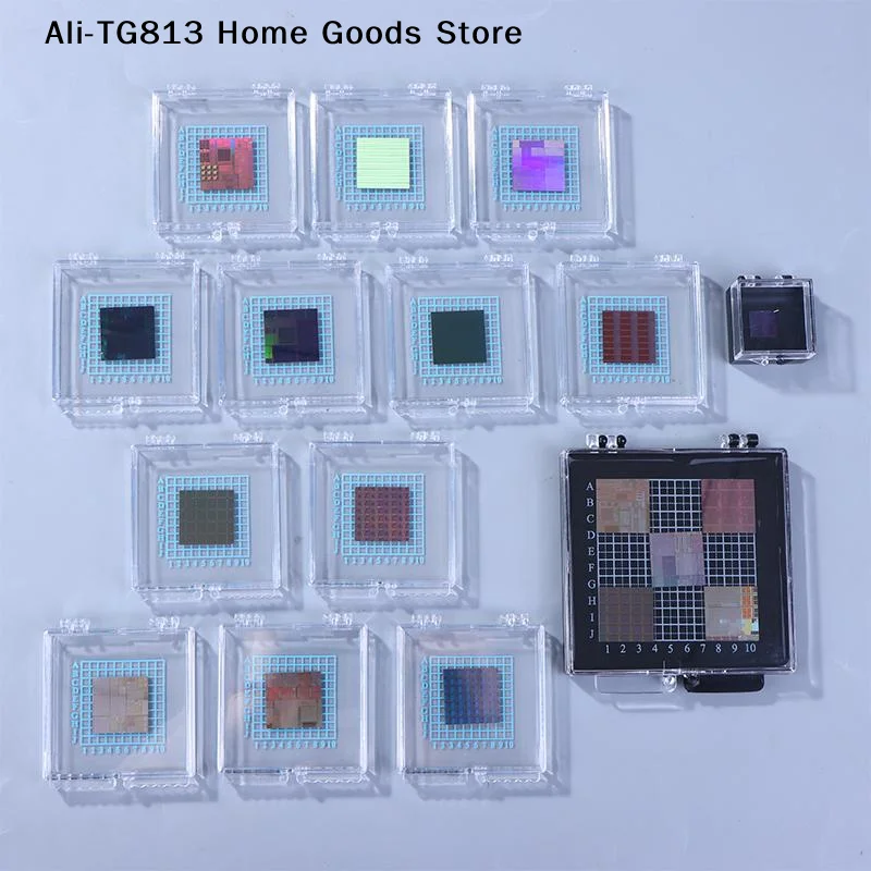 Chip de Silicio Semiconductores de Estilo Aleatorio [TG813], Chip de Silicio Desnudo, Chip de CPU, Oblea de Silicio, Chip de Circuito Integrado para Litografía