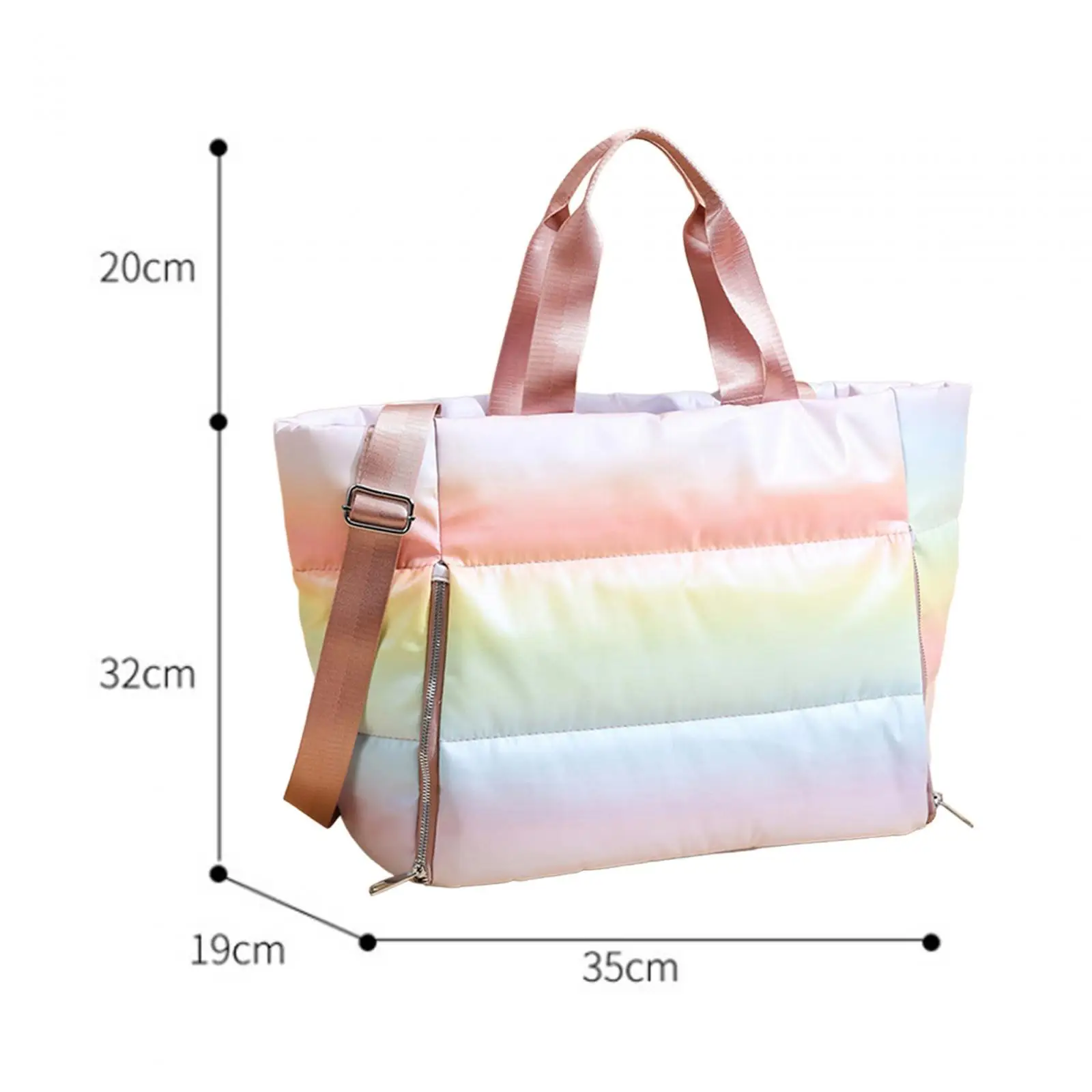 

Sports Gym Bag Yoga Bag Travel Duffel Bag Durable Multipurpose Weekender Bag