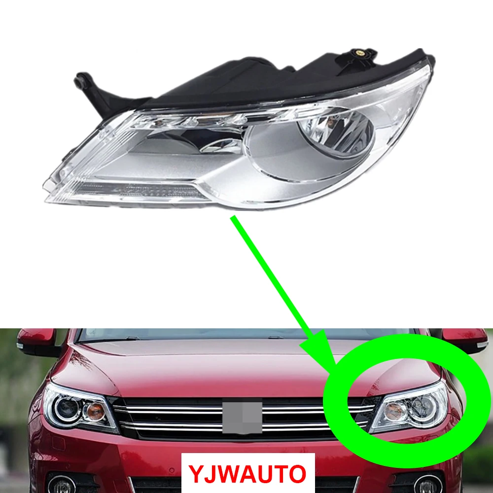 

Headlights For VW Tiguan 2009-2012 Headlamp Assembly Daytime Running Light Auto Whole Car Light Assembly