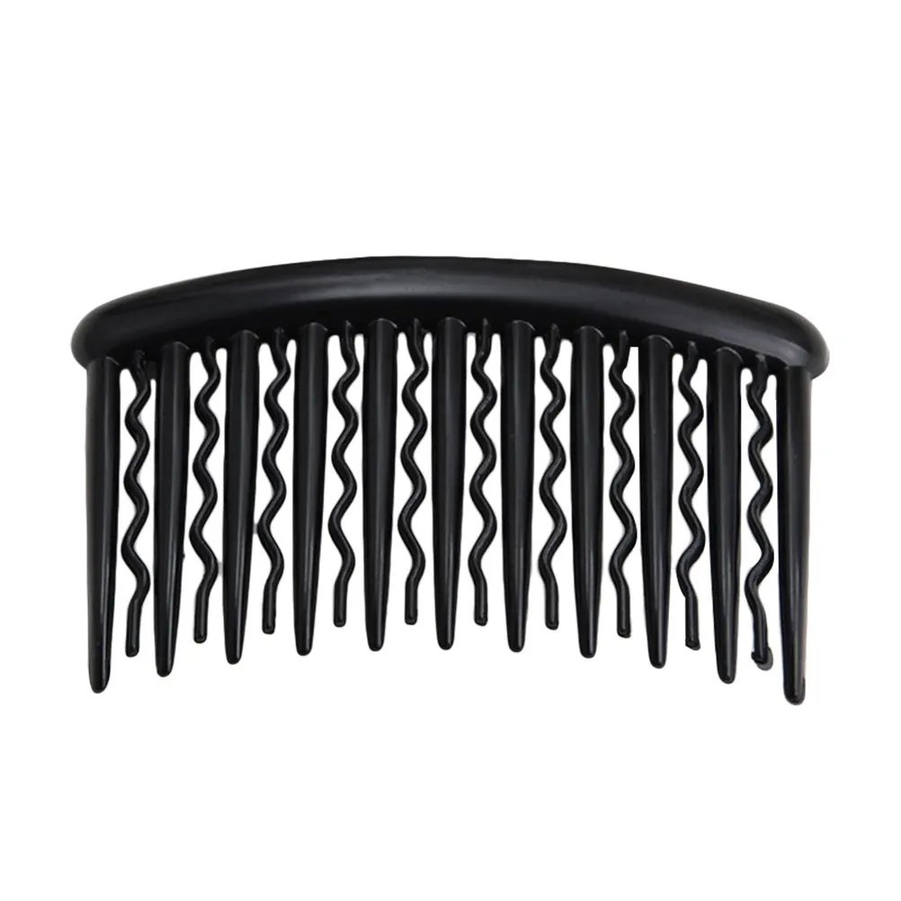 12Pcs Plastic Hair Clip Combs Small Side Combs Insert Hair Comb Pins with Twisted Straight Teeth for Women Girls