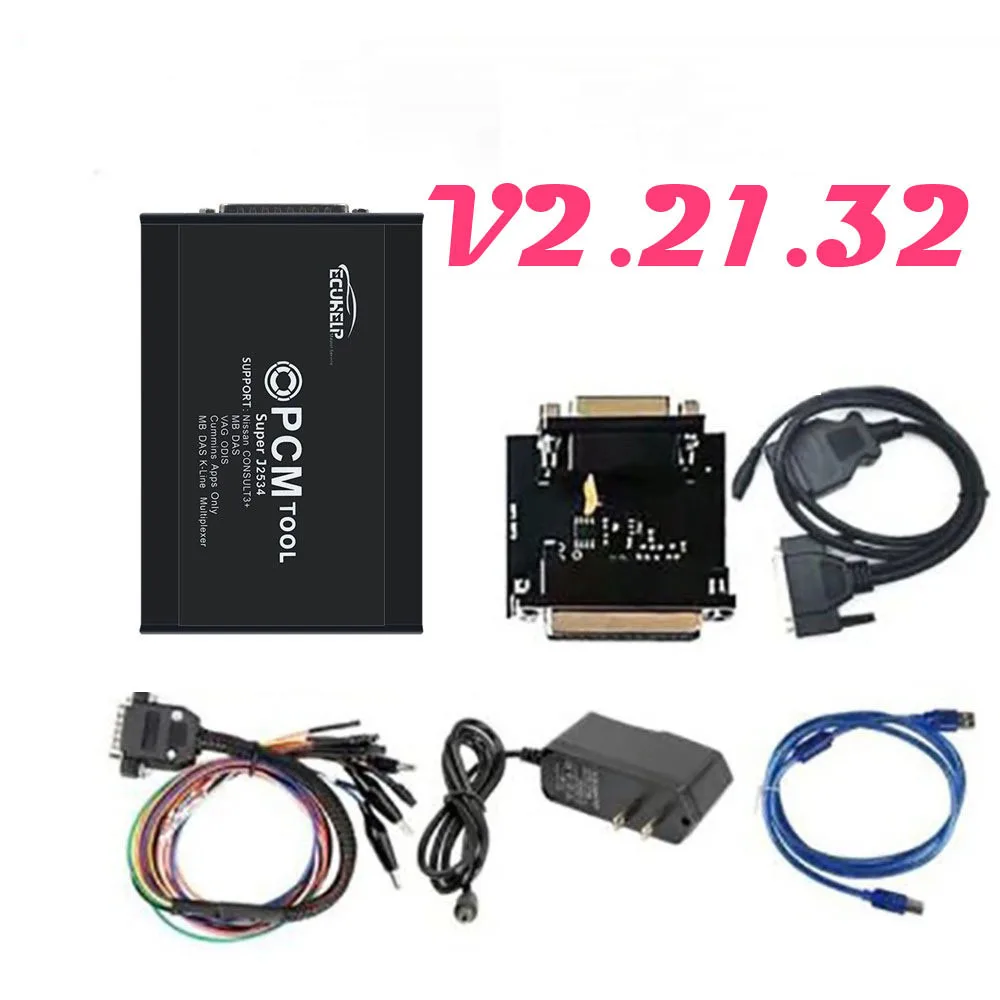 V2.21.32 PCMFLASH FLASH Bench 67IN1 69IN1 Automotive ECU Computer Programming Tool Full Set