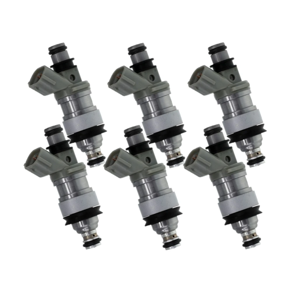 

OEM Fuel Injectors Set (6) 23250-62030 For Lexus For Toyota 1992-98 3.0L 3.4L V6 Practical And High Quality