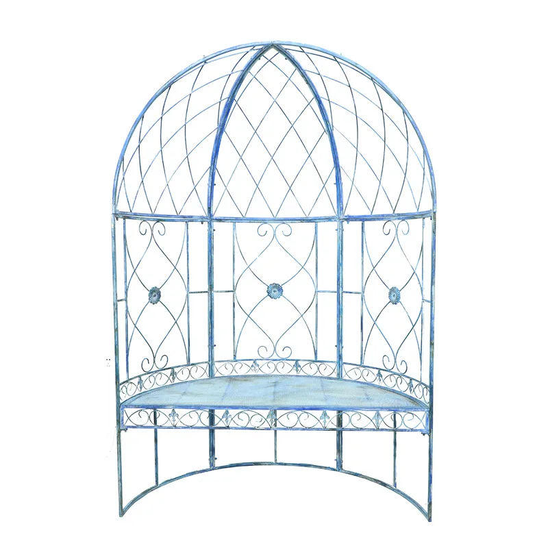 Outdoor decorative flower stand leisure chair
