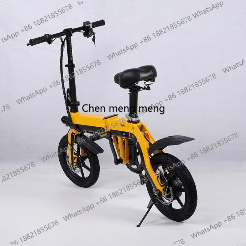 Mountain Snow Bike Lithium Battery Helps Men and Women with Variable Speed Commuting Lightweight Battery Electric Bike