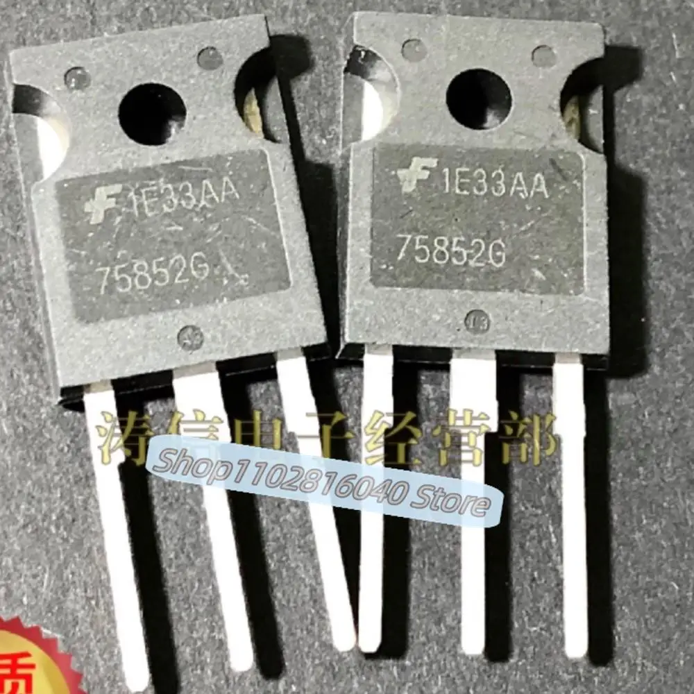 

10PCS/Lot 75852G HUF75852G3 MOS TO-247 150V 75A Best Quality Imported Original Spot