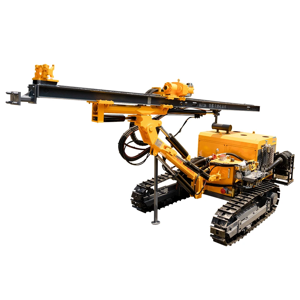 جهاز حفر DTH الزاحف من الدرجة الاحترافية للاستكشاف الجيوتقني والتعدين، سعة 90-152 مم #5