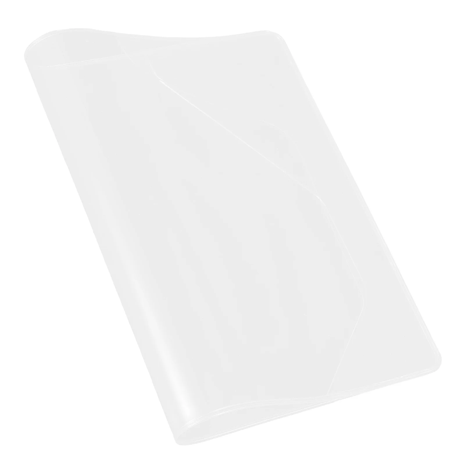 

A6 PVC Notebook Cover Sleeve Clear Book Protector Reusable Anti-Scratch Film for Journals Planners Textbooks Office School