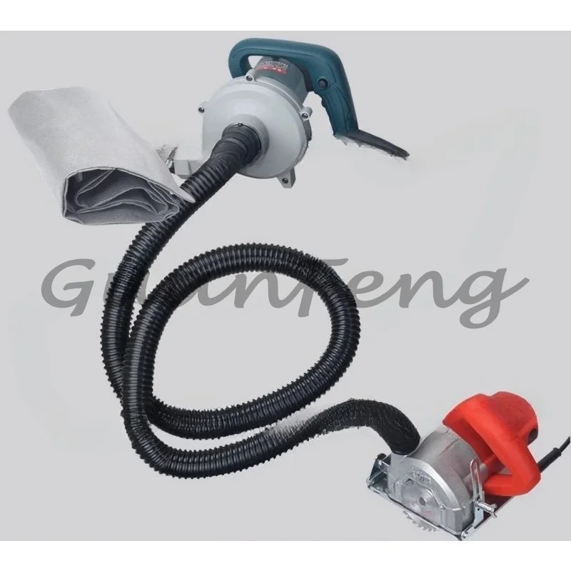 high power vacuum hand-held cutting machine Stone brick wood circular saw single slot