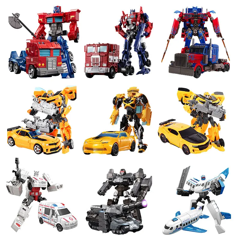 Transformation Toy Robot Action Figures Transforming Tank Aircraft Dinosaur Deformation Model Collection for Boys Children Gifts