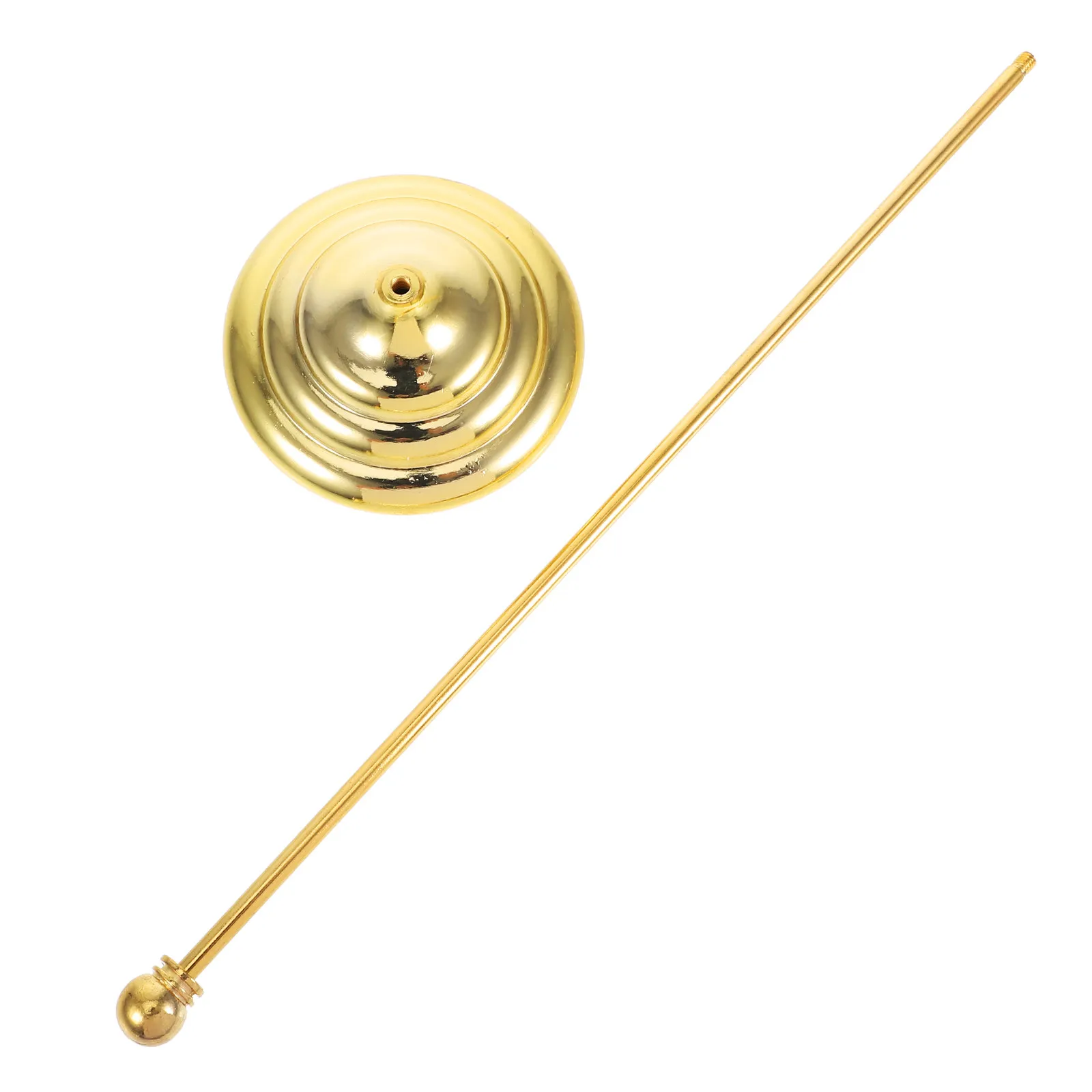 Metal Flagpole Holder Desktop Iron Flag Stand Base Stable Sleek Design for Conference Room Presentation Flag Display Indoor